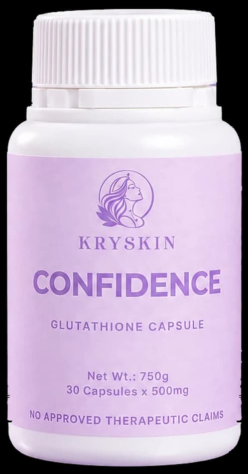 KRYSKIN Confidence glutathione capsule bottle